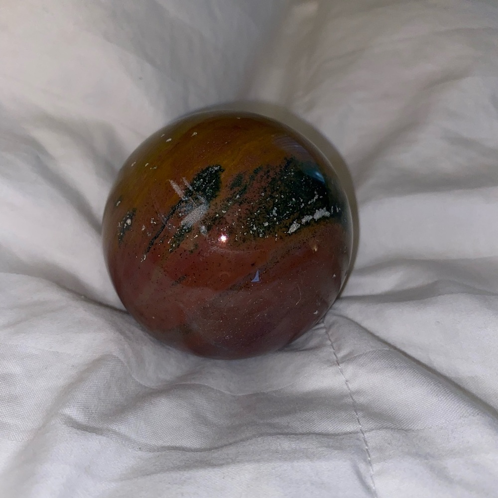 Ocean Jasper Sphere - Picture 4 of 4